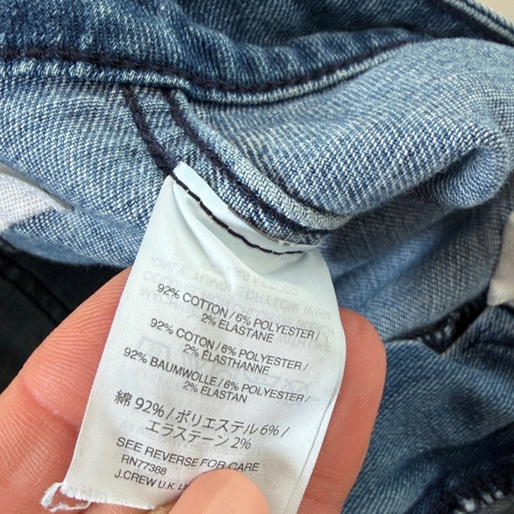 Madewell Emmett Wide-Leg Crop Rosalie Wash Medium Denim Jeans Women’s Size 26 - Picture 11 of 15